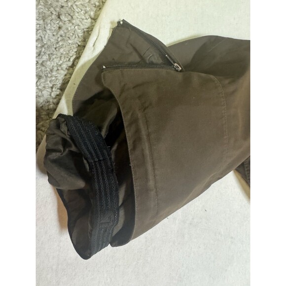 Y2K Burton Snowboarding Pants Men's Size Small Insulated Waterproof Brown Cargo - Picture 11 of 14